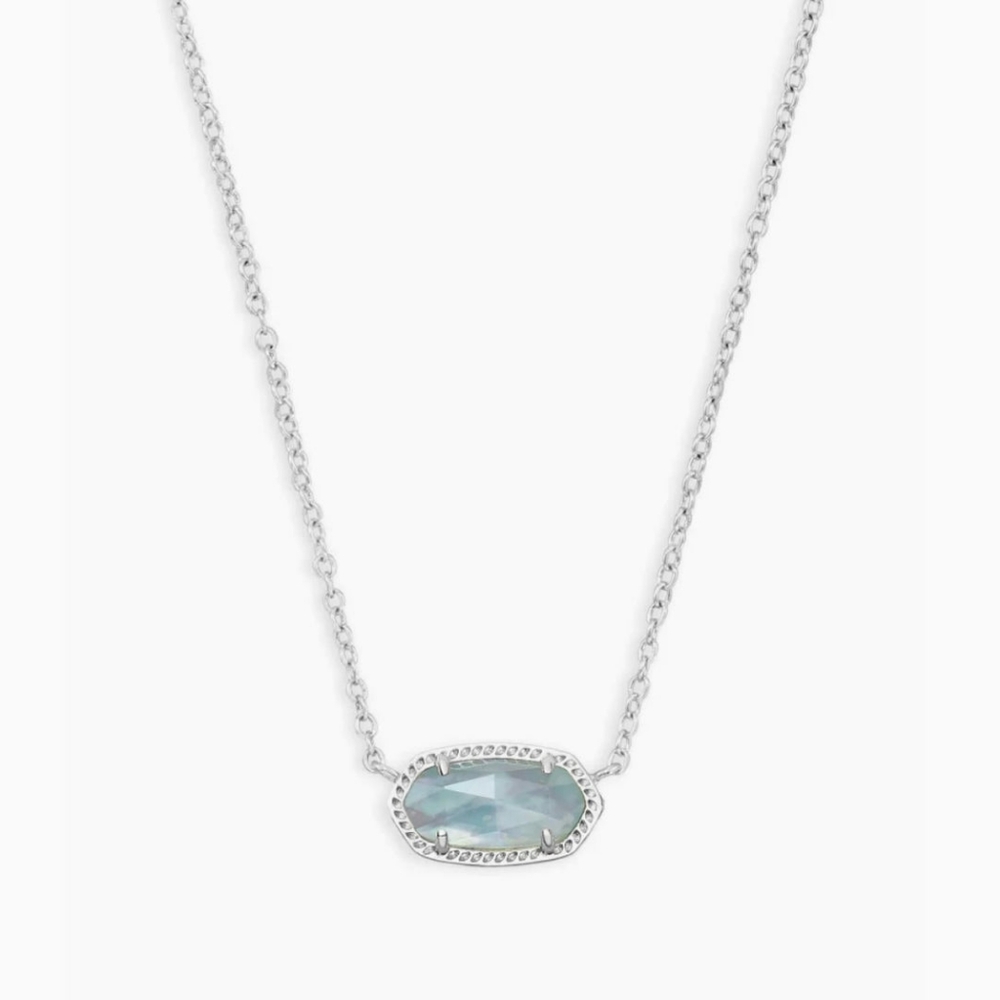 Kendra Scott Elisa Gray Pendant Necklace